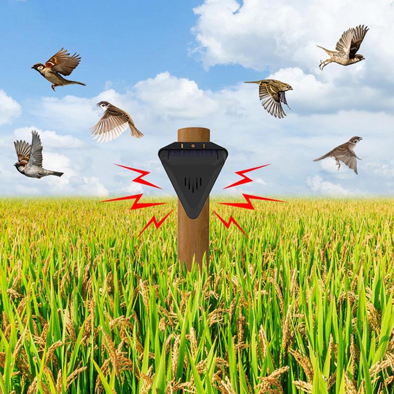 Fish Alarm - Waterproof Solar bird repeller timed sound