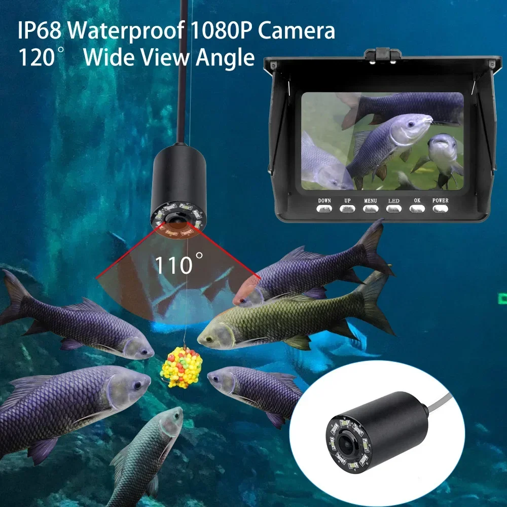Fish Finder 5.0 Inch LCD Displ - Fishing Camera incelemesi ve fiyatı