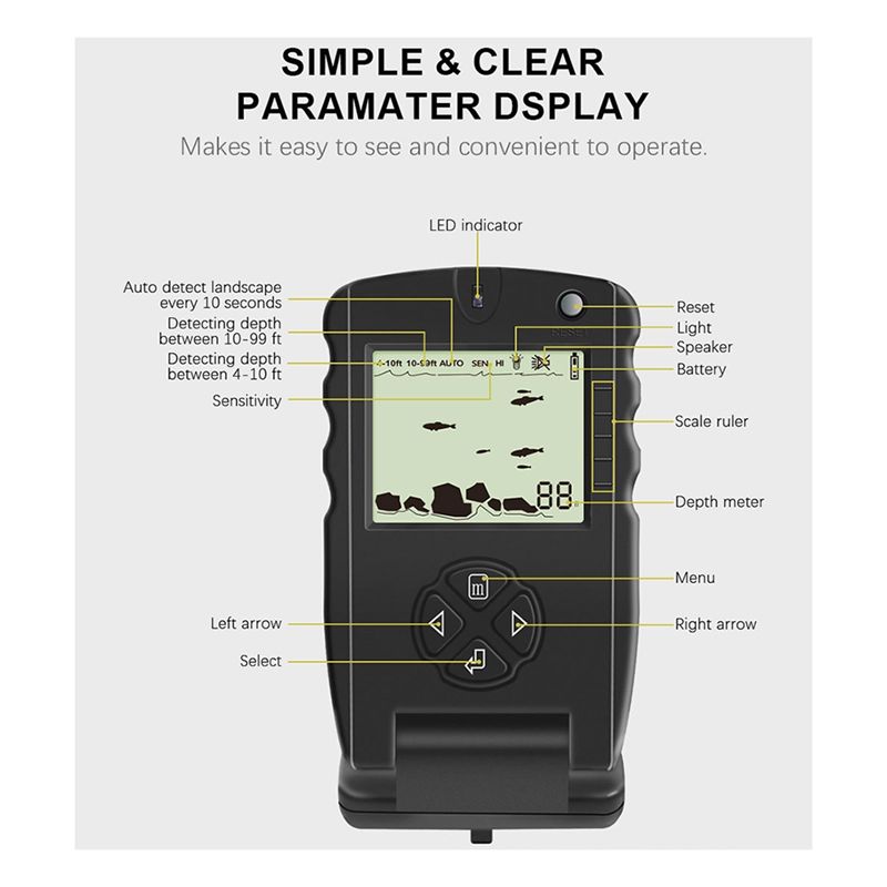 New Portable Fish Finder, Ice  - Fish Finder Portable incelemesi ve fiyatı
