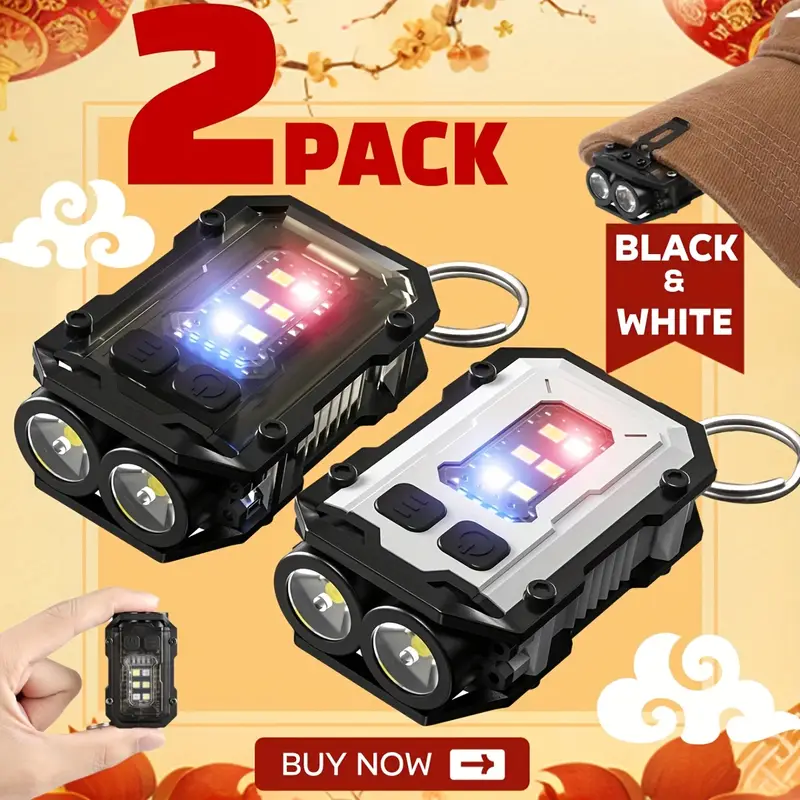 Clip-On Flashlight Rechargeabl - Fishing Light incelemesi ve fiyatı