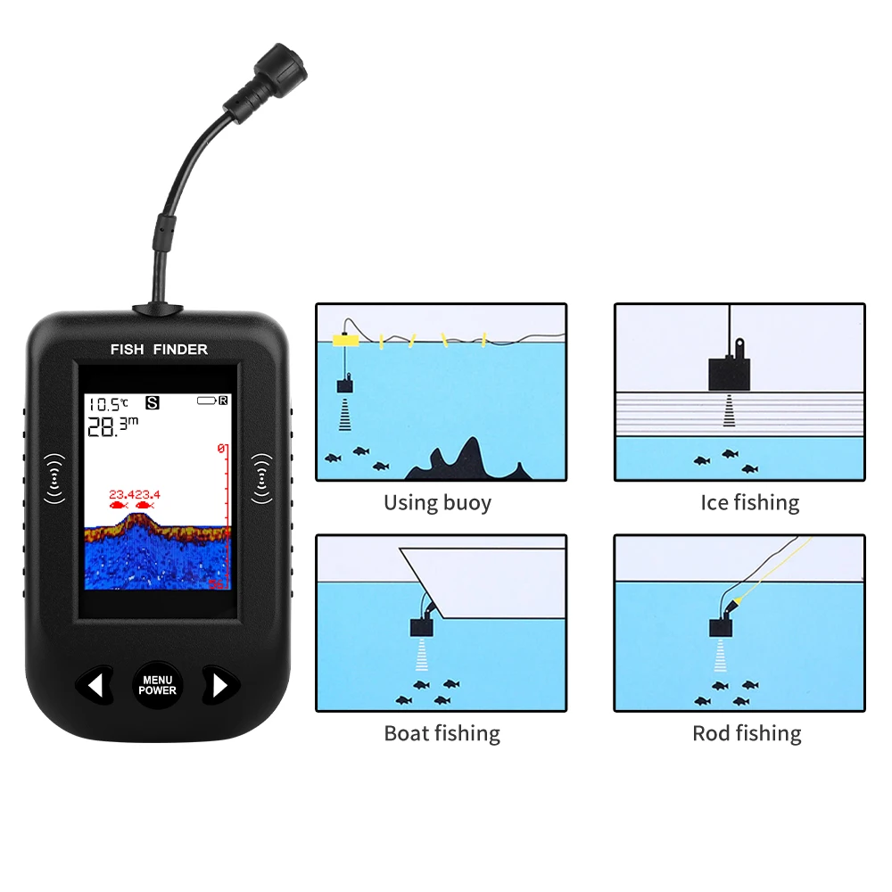 Alarm 100M Portable Sonar Fish - Fish Finder Portable incelemesi ve fiyatı