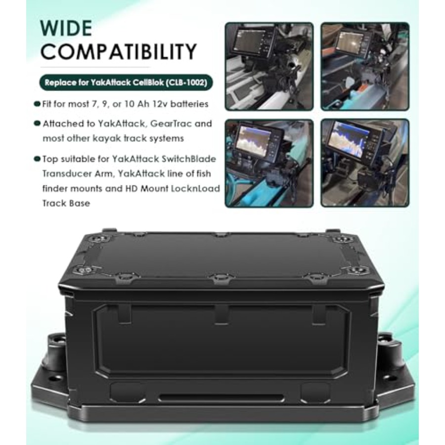 Track Mounted Battery Box for  - Fish Finder Mount incelemesi ve fiyatı