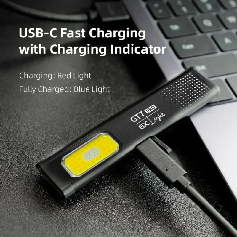 Mini LED Flashlight USB C Rech - Fishing Light incelemesi ve fiyatı