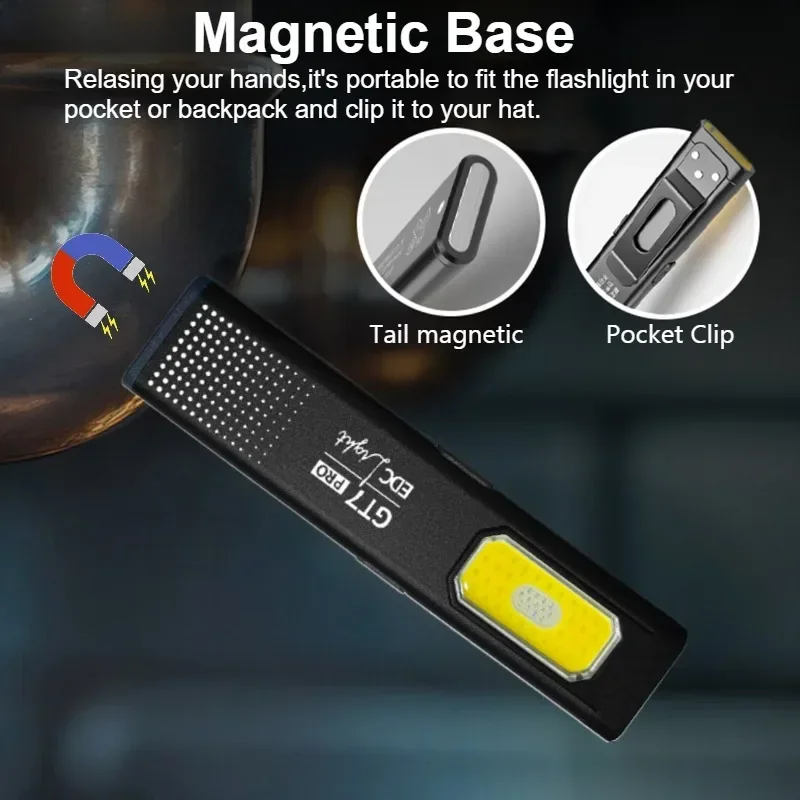 Mini LED Flashlight USB C Rech - Fishing Light incelemesi ve fiyatı