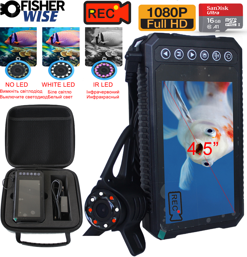 Mutil Lanuage 4.5Inch IPS 1080 - Fishing Camera incelemesi ve fiyatı