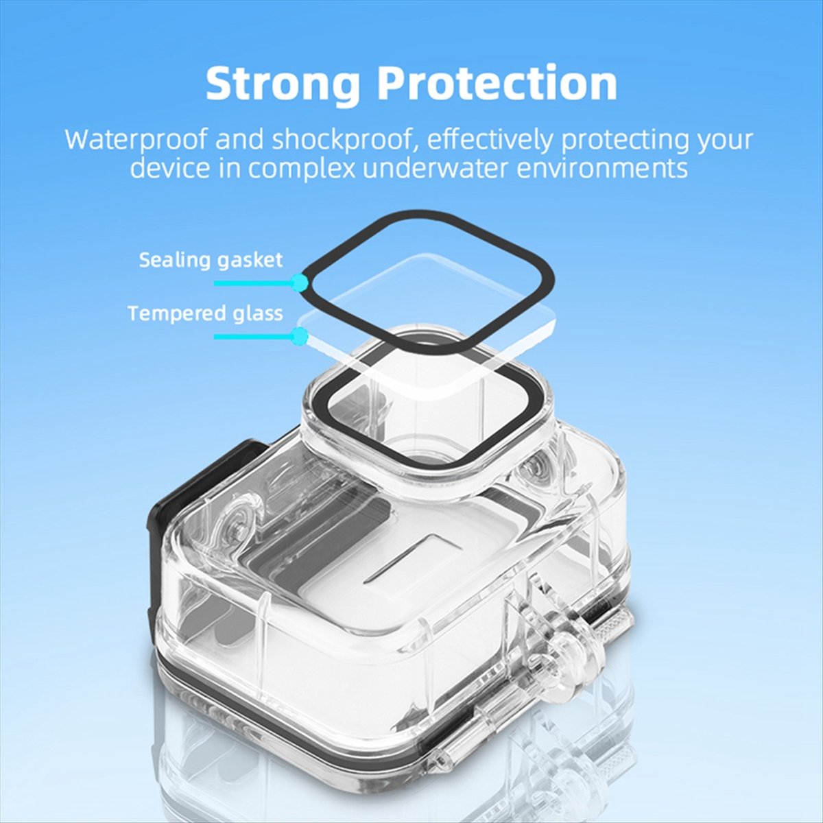 M05K 60M Waterproof Case for G - Underwater Camera incelemesi ve fiyatı