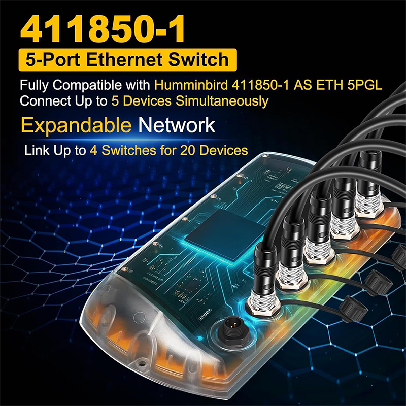 411850-1 AS ETH 5PGL Ethernet  - Fish Finder Cable incelemesi ve fiyatı
