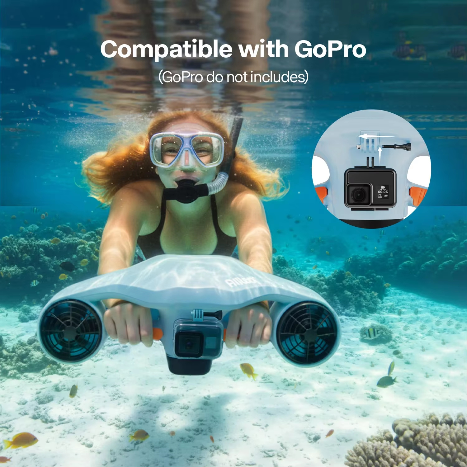 Asiwo MANTA 2 Underwater Scoot - Underwater Camera incelemesi ve fiyatı