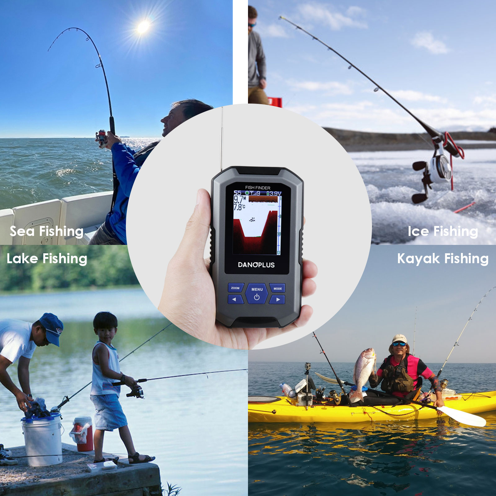 Fish Finder Wireless Sonar Sen - Fish Finder incelemesi ve fiyatı