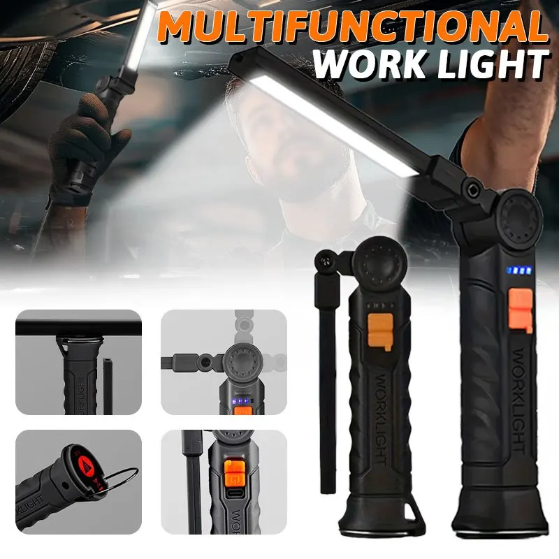 Rechargeable Magnetic Work Lig - Fishing Light incelemesi ve fiyatı