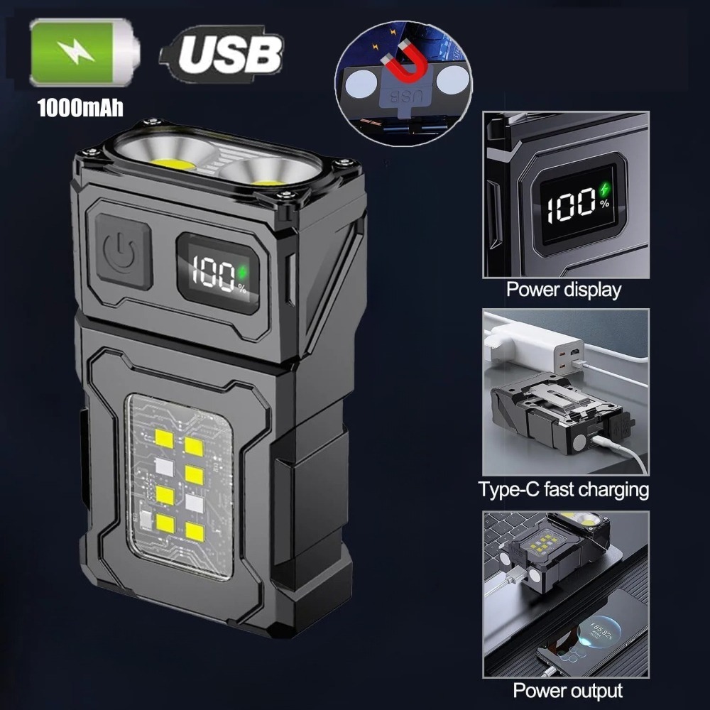 180° Rotatable LED Flashlight  - Fishing Light incelemesi ve fiyatı
