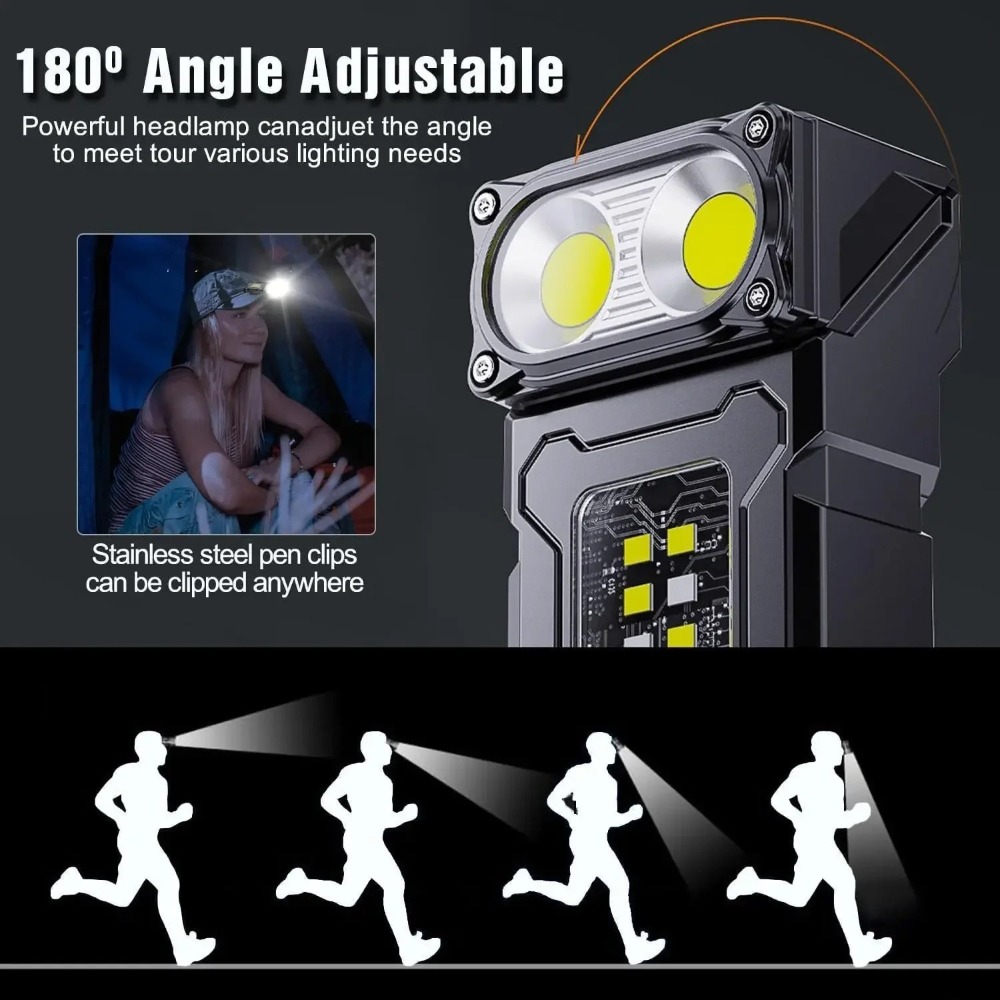 180° Rotatable LED Flashlight  - Fishing Light incelemesi ve fiyatı