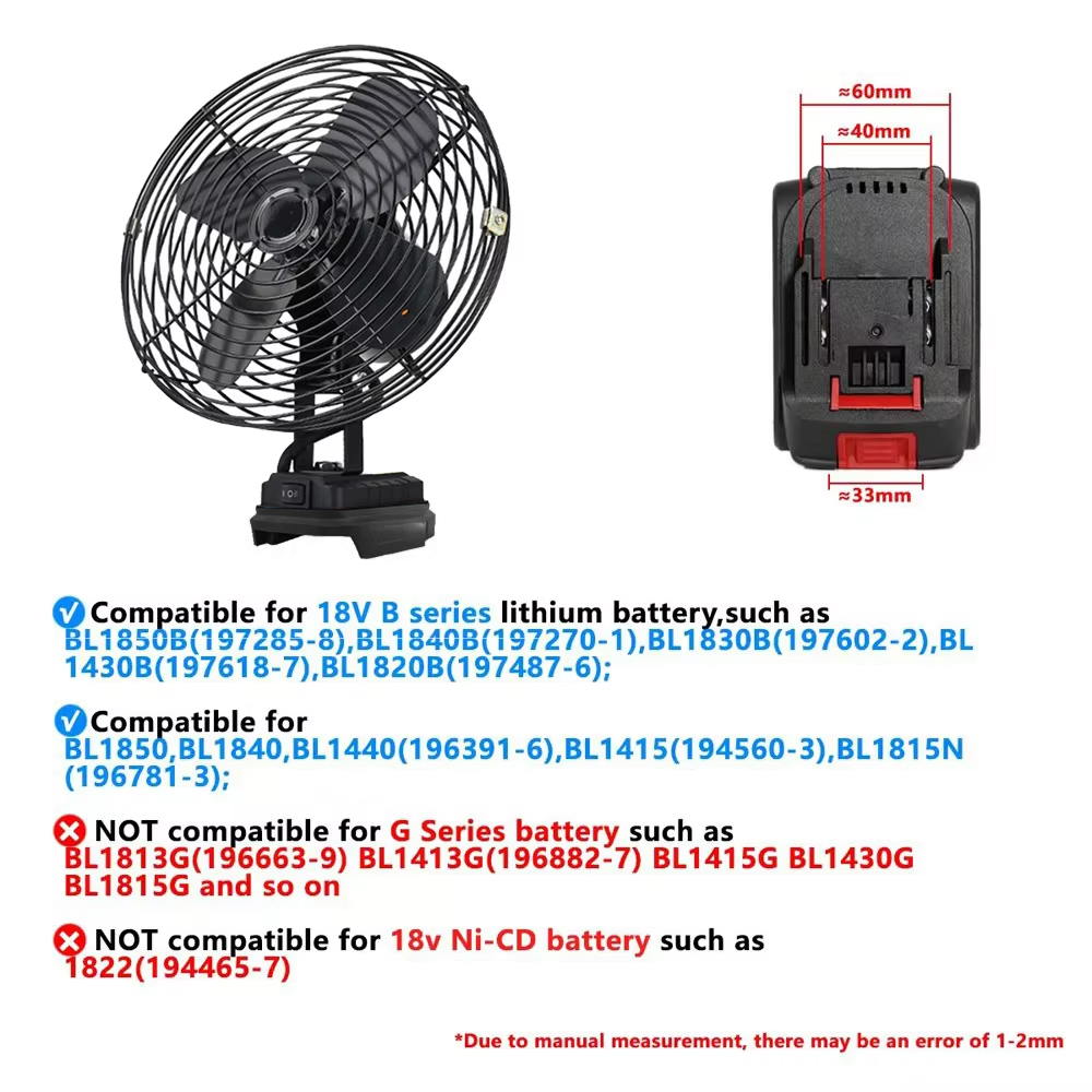 6/8In Camping Fan Outdoor Fish - Fish Finder Battery incelemesi ve fiyatı