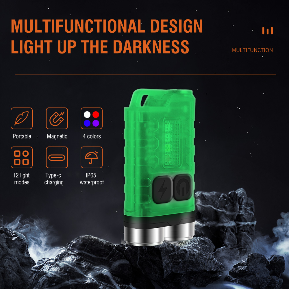 V3 EDC Flashlight Mini Keychai - Fishing Light incelemesi ve fiyatı