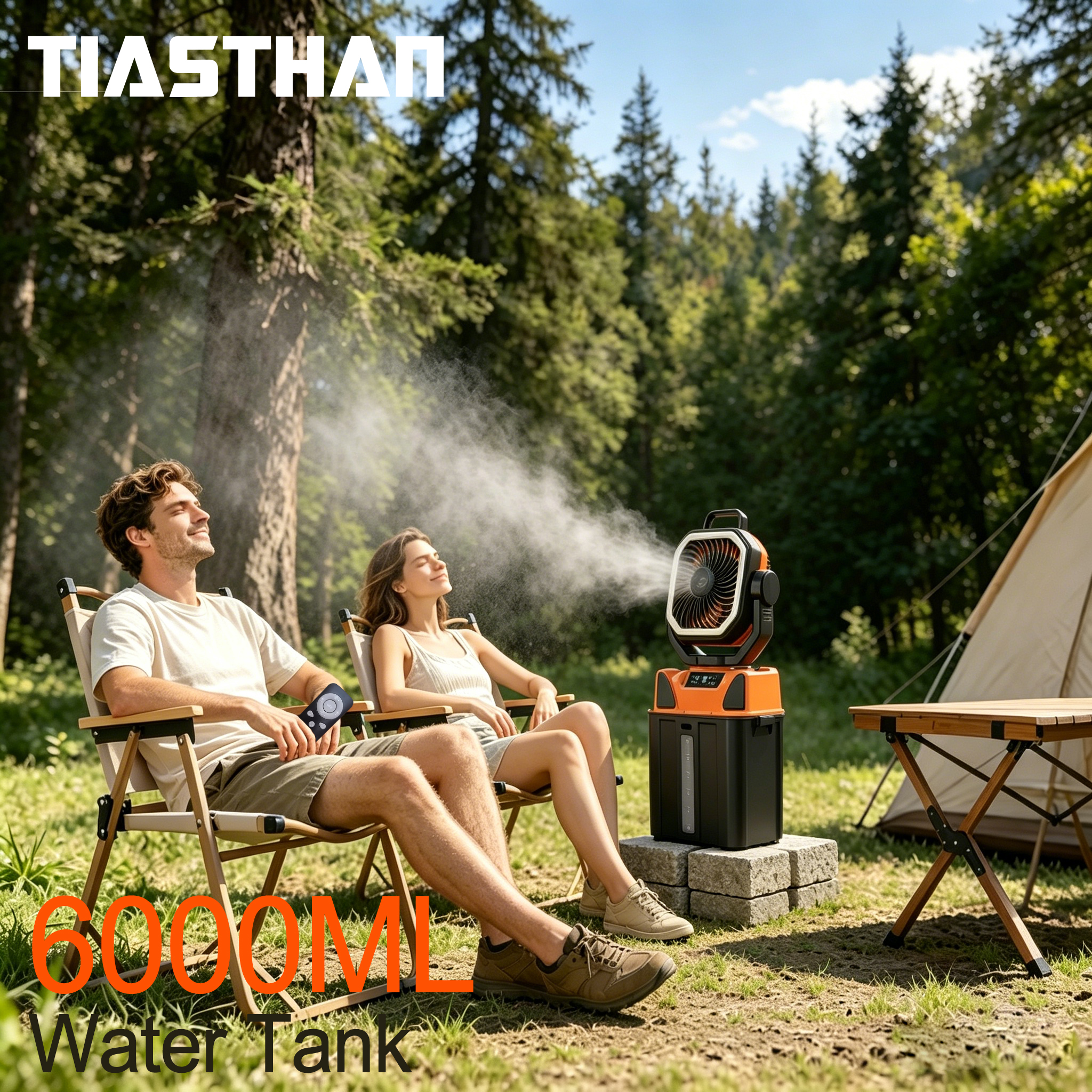 30000mAh Spray Camping Fan wit - Fish Finder Battery incelemesi ve fiyatı