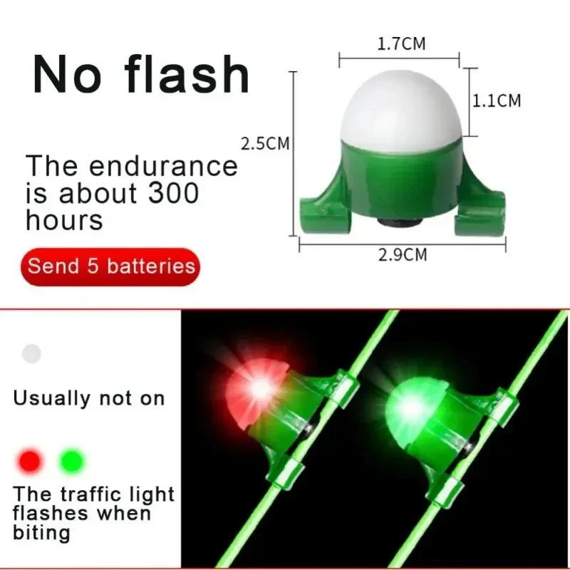1-4pc LED Fishing Alarm Compre - Bite Indicator incelemesi ve fiyatı