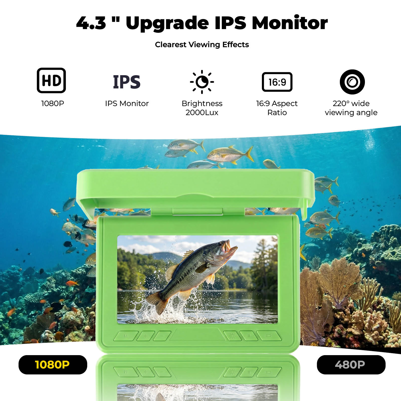Portable Underwater Visual Fis - Fish Finder Portable incelemesi ve fiyatı