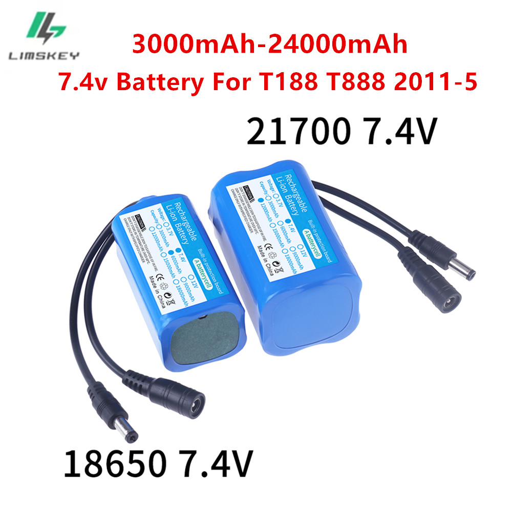 7.4V battery 3000mah/6000mah/9 - Fish Finder Charger incelemesi ve fiyatı