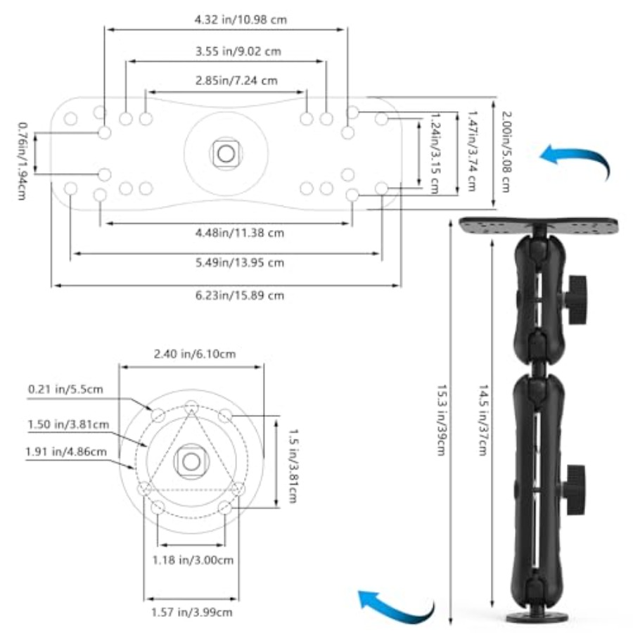 Aluminum Alloy Fish Finder Mou - Fish Finder Mount incelemesi ve fiyatı