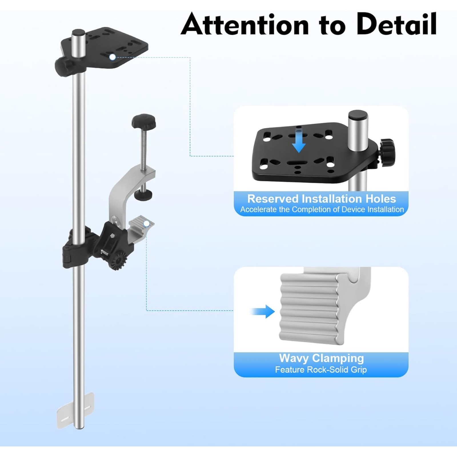Portable 360° Adjustable Trans - Fish Finder Mount incelemesi ve fiyatı