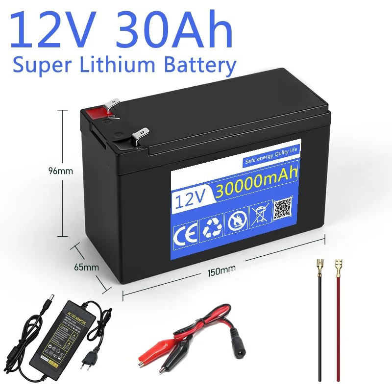 12V 30Ah Lithium 18650 Deep Cy - Fish Finder Charger incelemesi ve fiyatı