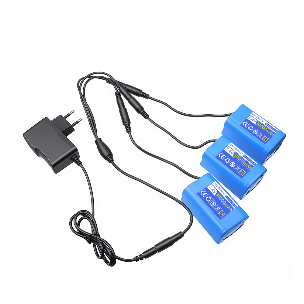 7.4V 30000mAh Battery with USB - Fish Finder Charger incelemesi ve fiyatı