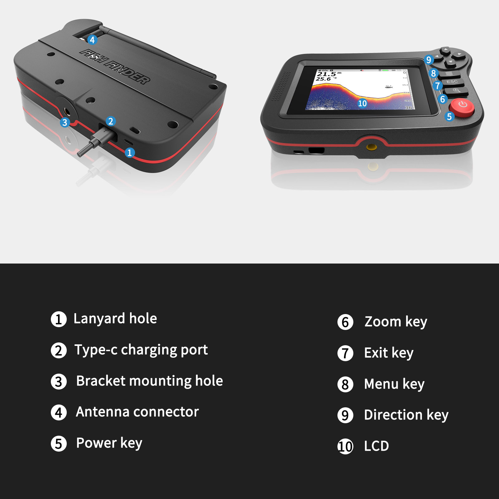 FindFish 200M Portable Fish Fi - Fish Finder Portable incelemesi ve fiyatı