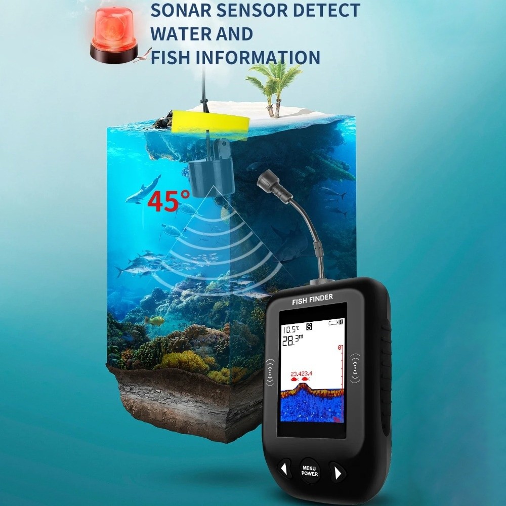 45 Degrees XF03 Fish Finders 1 - Fish Finder Portable incelemesi ve fiyatı