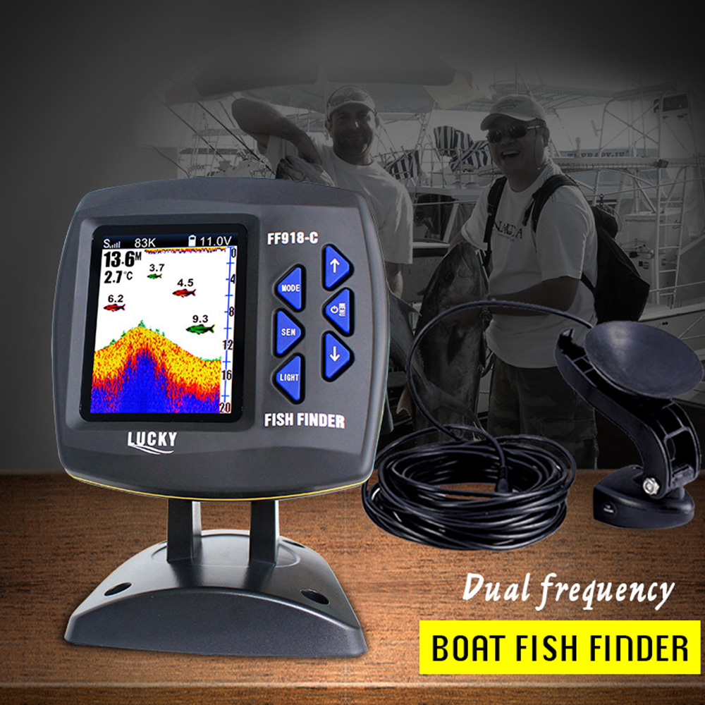FF918-C100DS Color Screen Wire - Fish Finder Gps incelemesi ve fiyatı