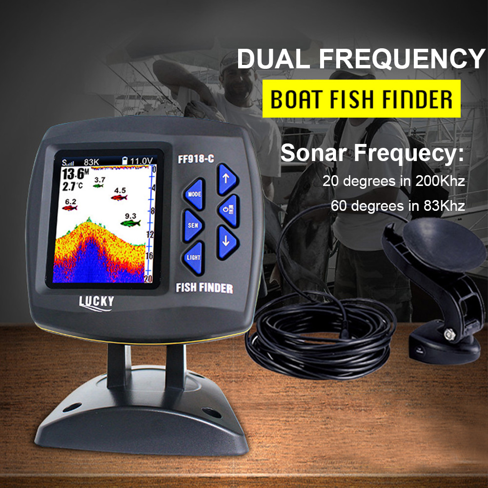 FF918-C100DS Color Screen Wire - Fish Finder Gps incelemesi ve fiyatı