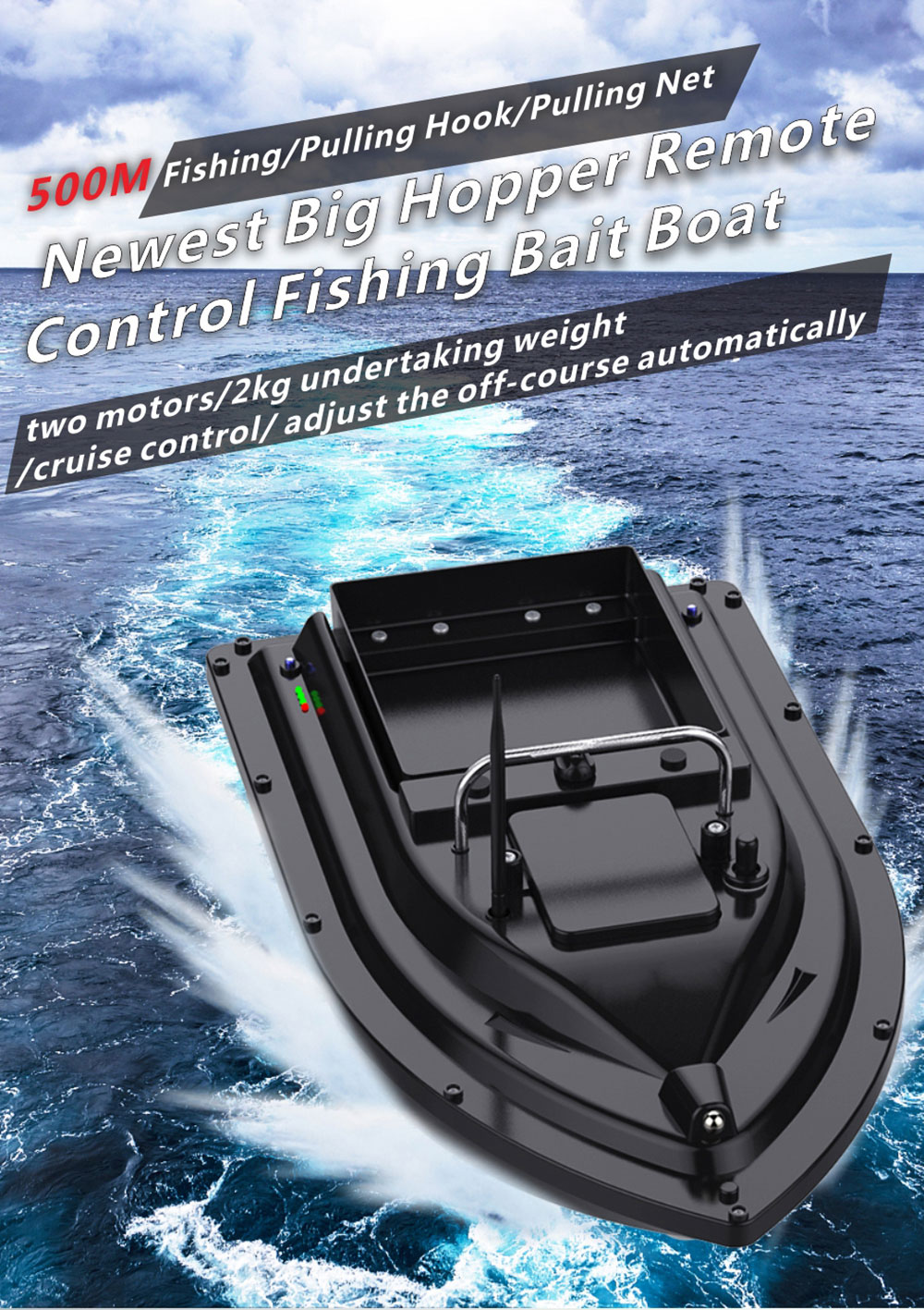 Bait Boat With GPS Positioning - Fishing Gps incelemesi ve fiyatı