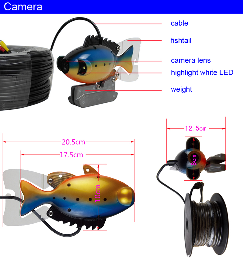 SY801 Underwater Fishing Camer - Fishing Camera incelemesi ve fiyatı