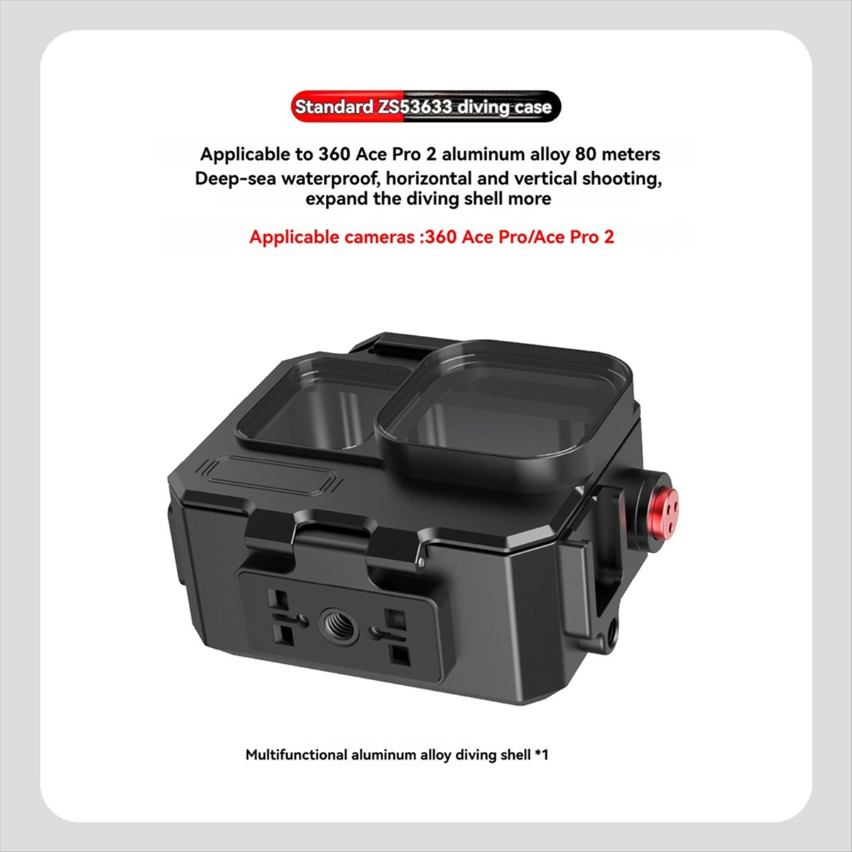 M05K 263FT/80M Waterproof Case - Underwater Camera incelemesi ve fiyatı