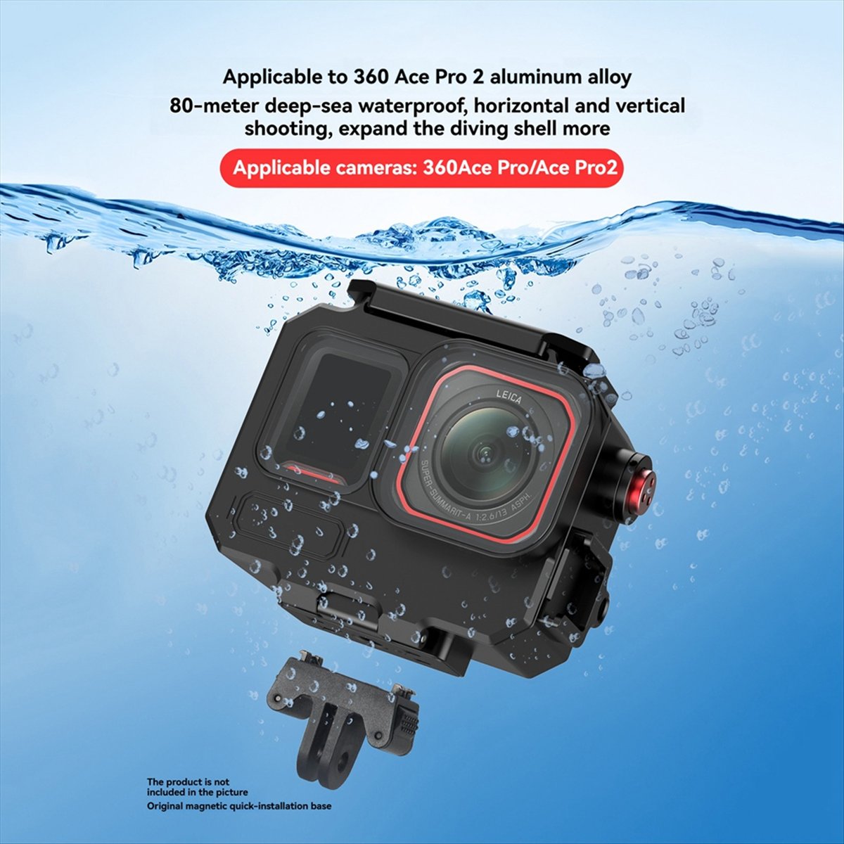 M05K 263FT/80M Waterproof Case - Underwater Camera incelemesi ve fiyatı