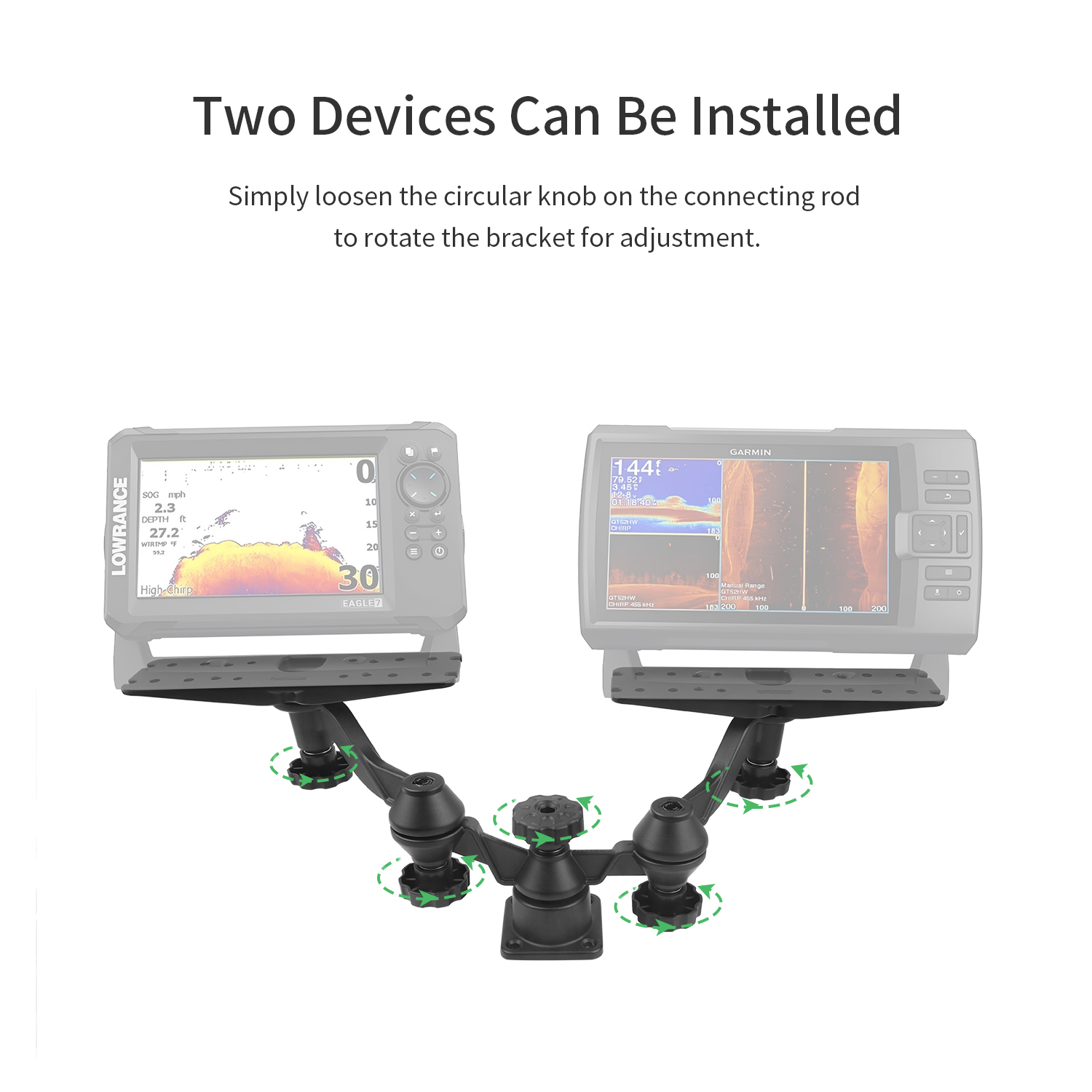 Horizontal boom dual-arm fishf - Fish Finder incelemesi ve fiyatı