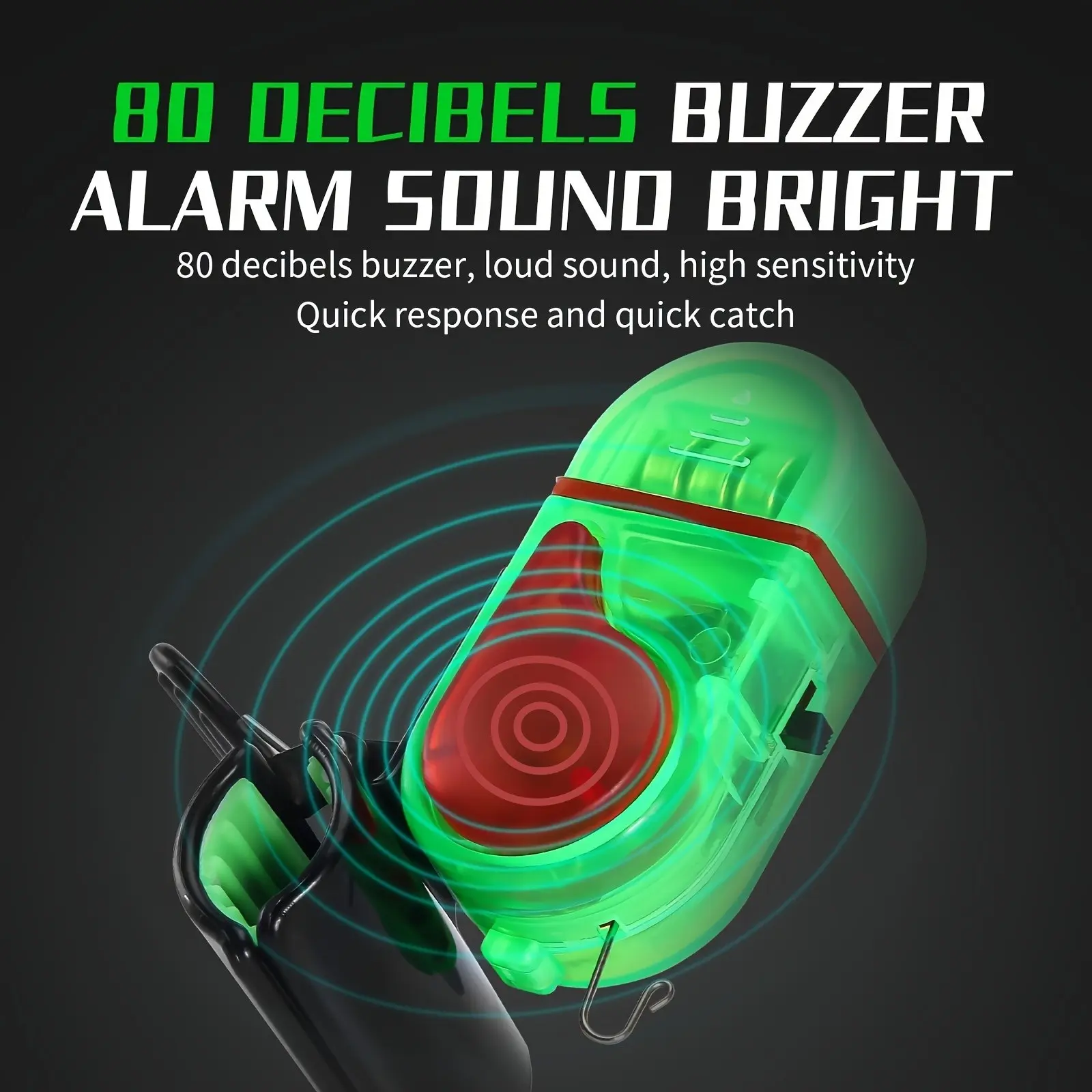 2PCS LED Fishing Bite Alarm, 2 - Bite Indicator incelemesi ve fiyatı