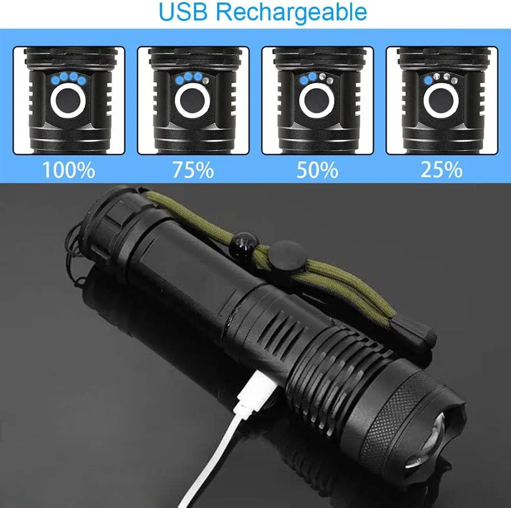 High Power LED Flashlight Rech - Fishing Light incelemesi ve fiyatı