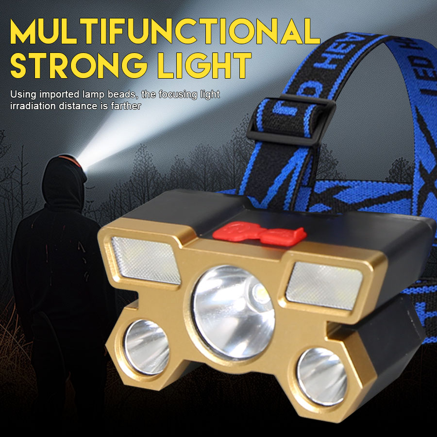 Rechargeable LED Headlamp 5 LE - Fishing Light incelemesi ve fiyatı