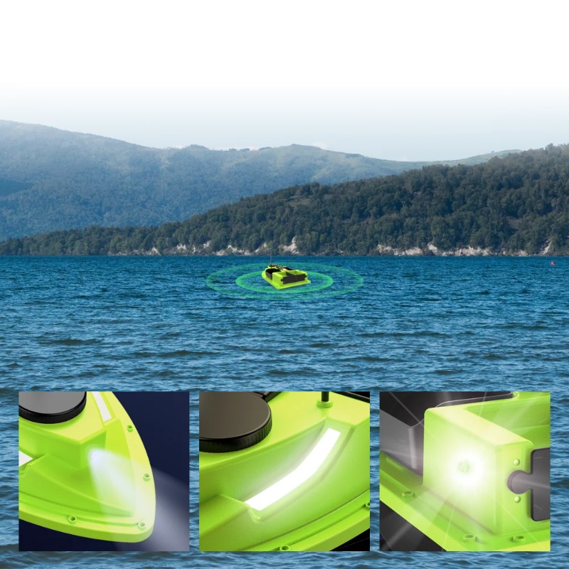 D19 GPS RC Bait Boat 600M 4 Ho - Fishing Gps incelemesi ve fiyatı