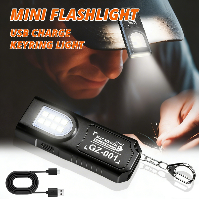 LED Keychain Flashlight Type C - Fishing Light incelemesi ve fiyatı