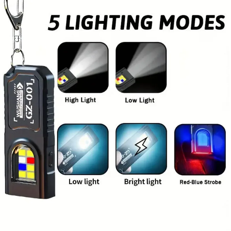 LED Keychain Flashlight Type C - Fishing Light incelemesi ve fiyatı