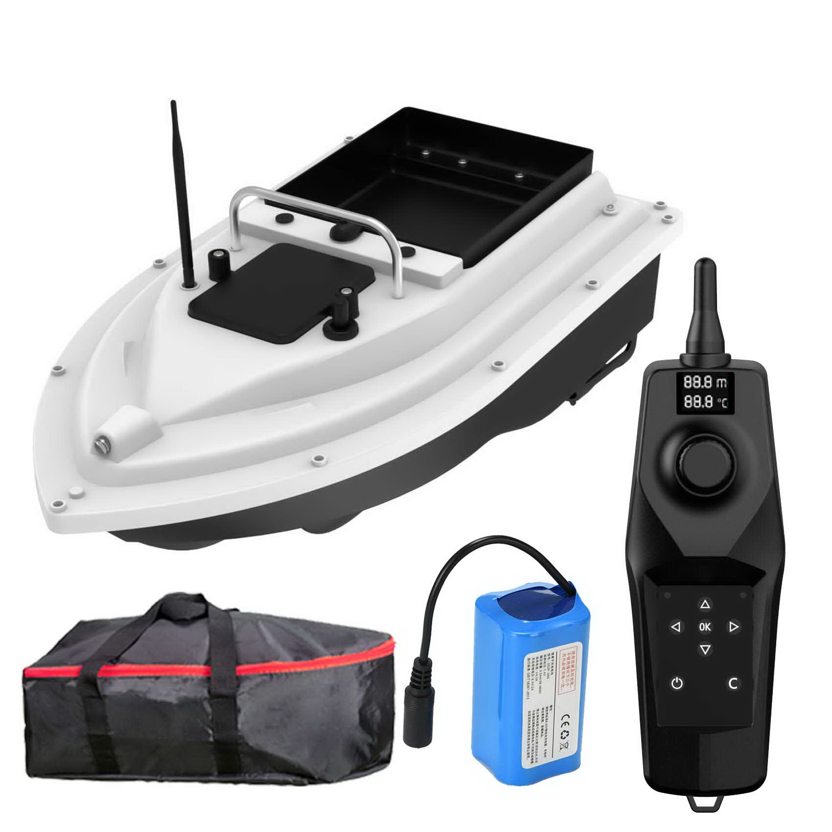 D36 RC Fishing Bait Boat with  - Fishing Depth Finder incelemesi ve fiyatı