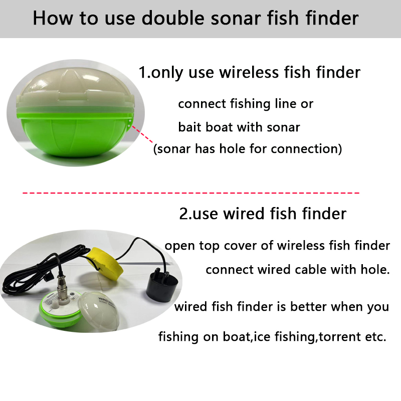 Portable Bluetooth Wireless So - Fish Finder Portable incelemesi ve fiyatı