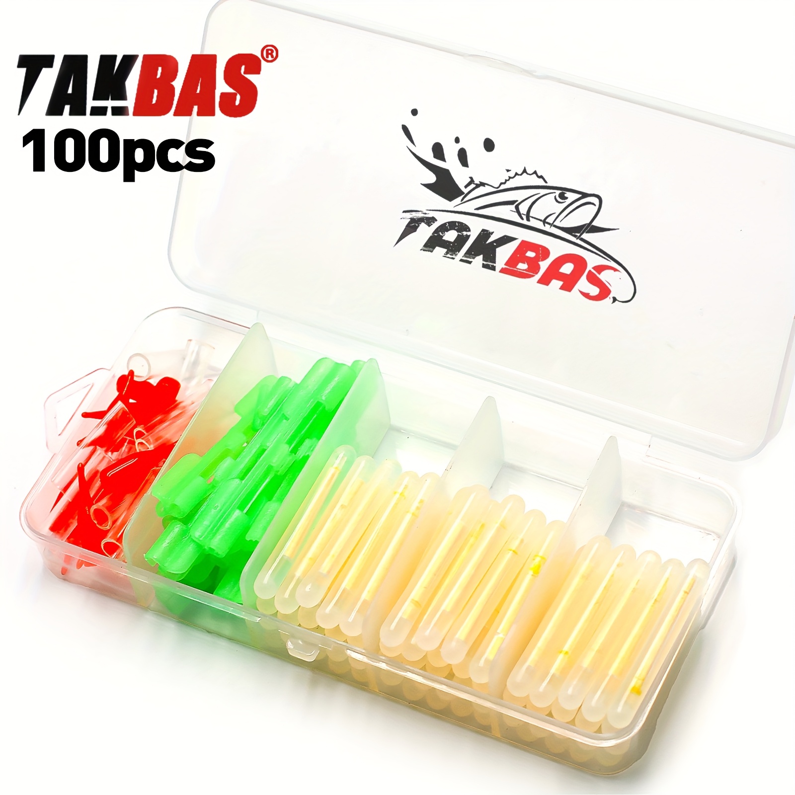 100PCS Fishing Glow Sticks Set - Bite Alarm incelemesi ve fiyatı